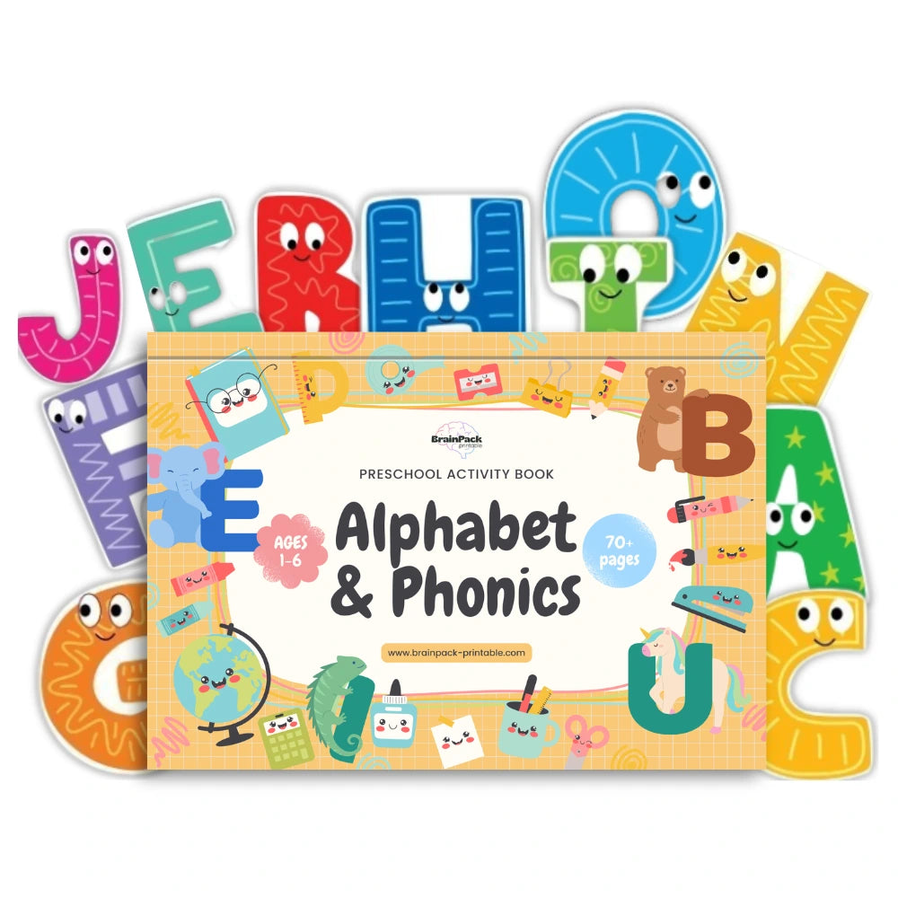 Alphabet & Phonics (Édition Anglaise)