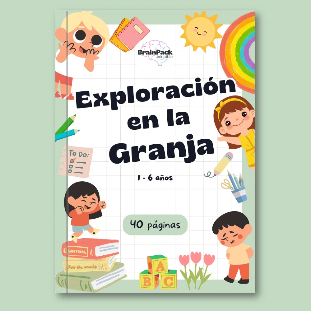 Exploration à la Ferme (Édition Espagnole)