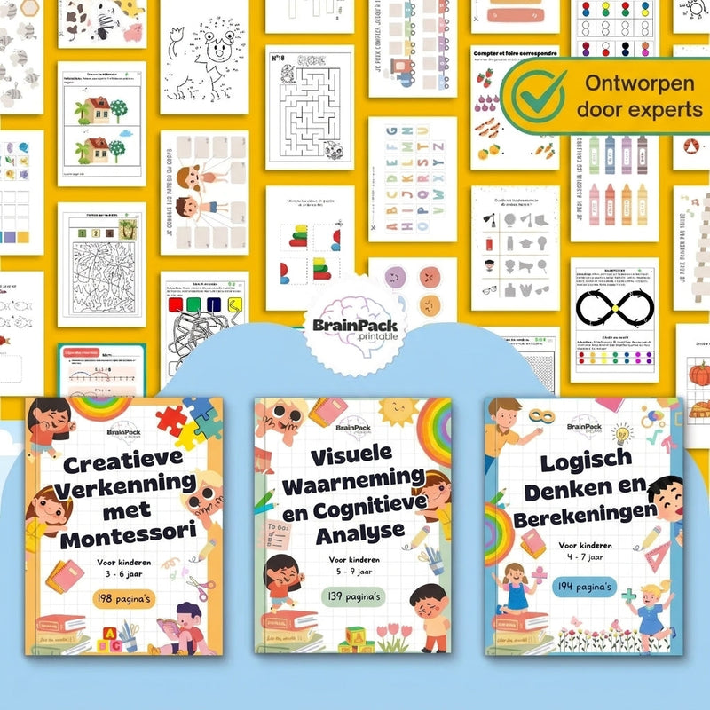 Nederlandstalige activiteitenboeken om te printen voor kinderen