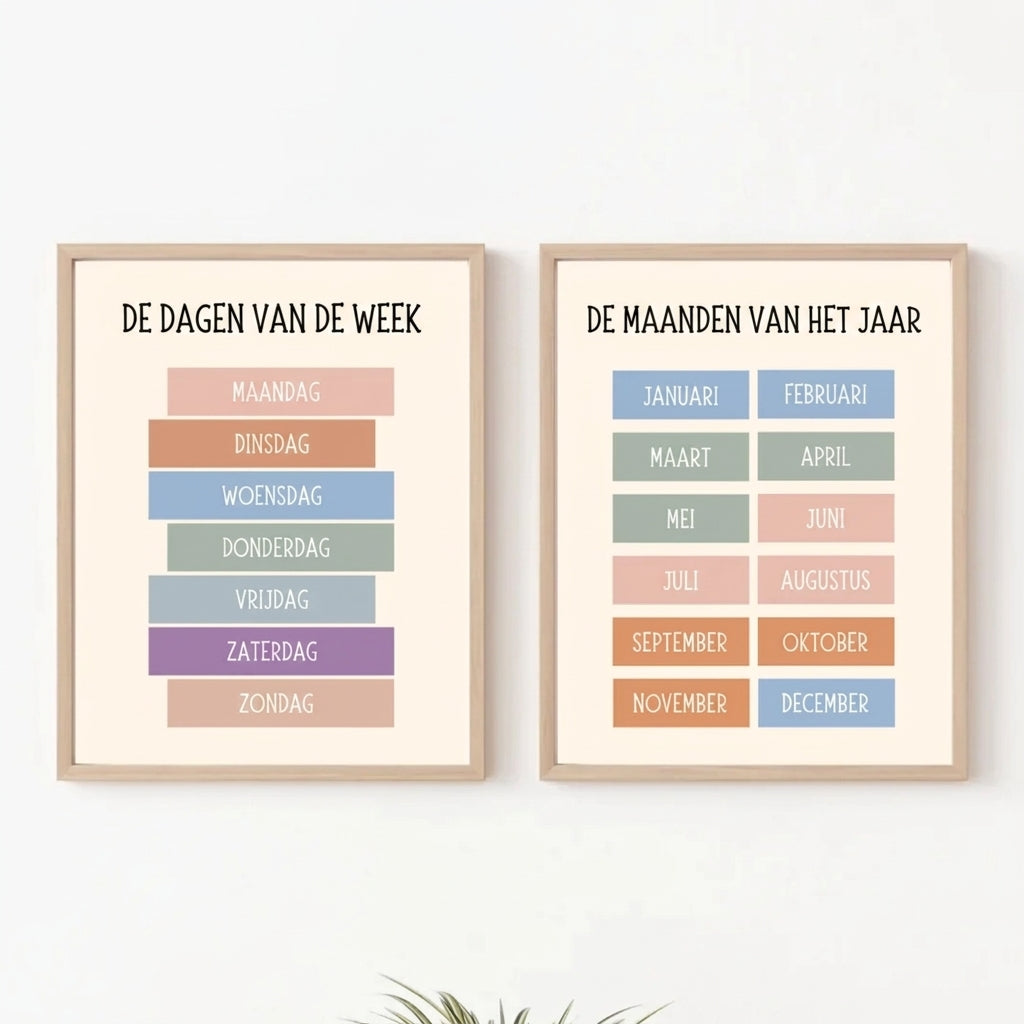 Set van 25 Educatieve Posters (NL) – voorbeeld van de printbare activiteiten 5